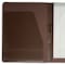 Dacasso Chocolate Brown Leather Standard Padfolio EI-3401 - alternate 5